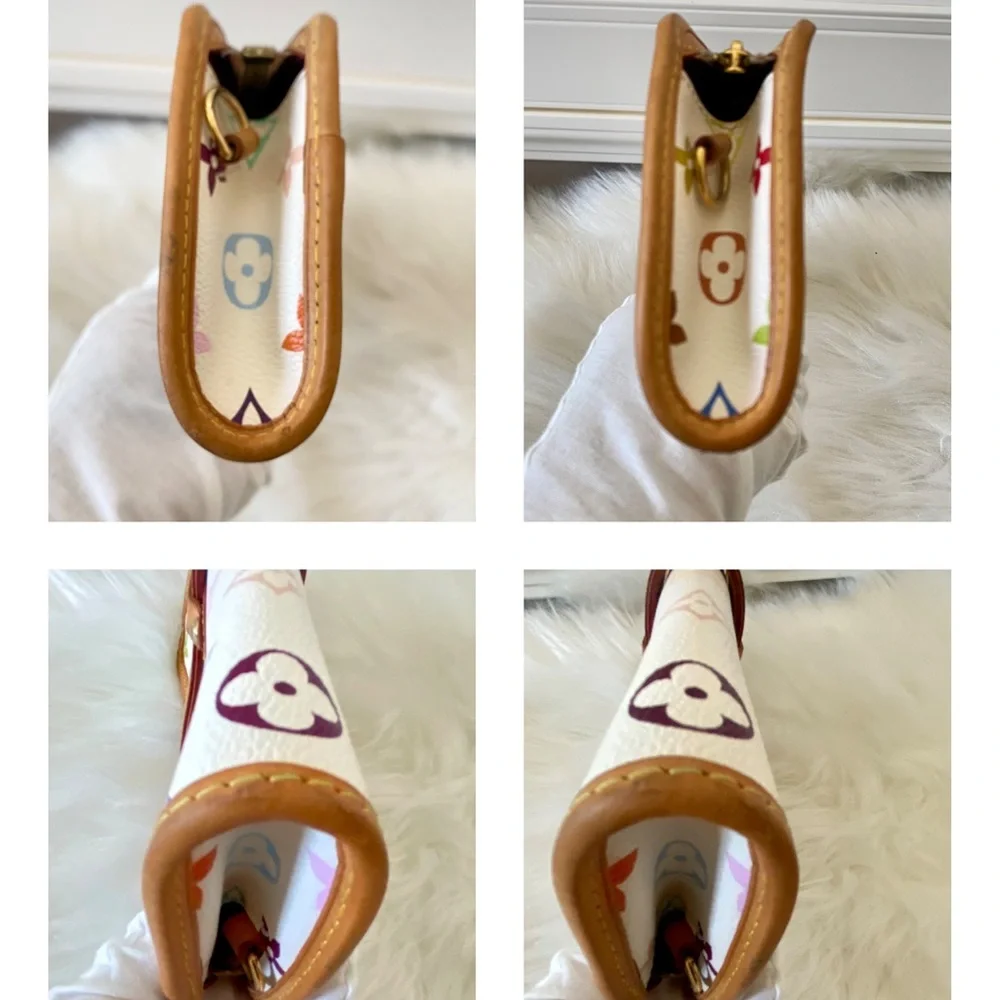 ❤️ SOLD‼️ Louis Vuitton Shirley Monogram White Multicolor - Picture 12 of 17